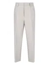Fear Of God Wide Tailored Pants - Grey In Gray