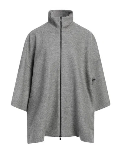 Fear Of God Woman Coat Grey Size L Virgin Wool