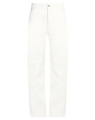 Fear Of God Woman Jeans White Size 24 Cotton