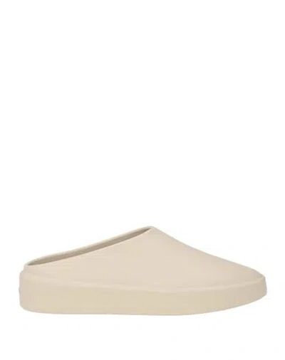 Fear Of God Woman Mules & Clogs Cream Size 6 Rubber In Neutral