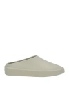 Fear Of God Gray Eva Mules In Concrete