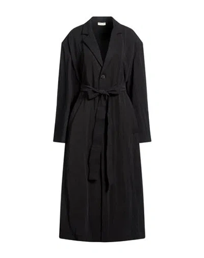 Fear Of God Woman Overcoat & Trench Coat Black Size S Lyocell, Polyamide