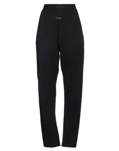 Fear Of God Woman Pants Black Size L Cotton