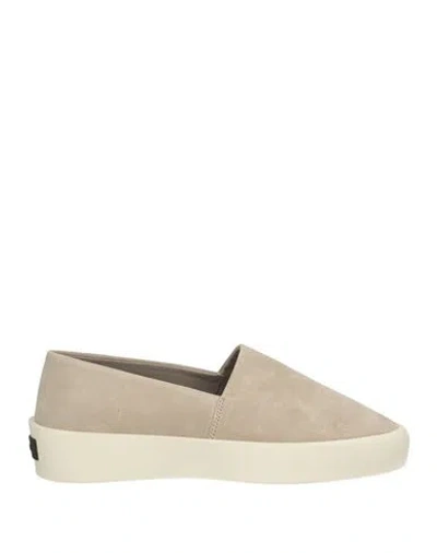 Fear Of God Woman Sneakers Sand Size 6 Leather In Beige