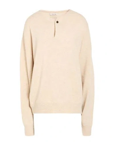 Fear Of God Woman Sweater Cream Size M Virgin Wool In Neutral