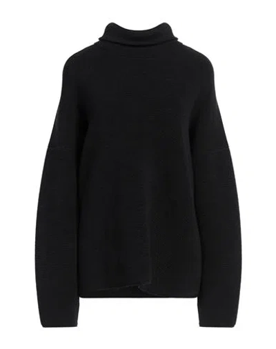 Fear Of God Woman Turtleneck Charcoal Size S Virgin Wool In Grey