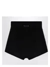 Fear Of God Black Honeycomb Short In Black