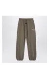 Fear Of God Military Green Jogging Trousers With Logo In Green