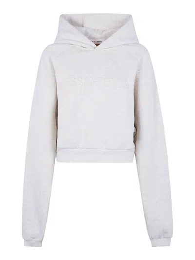 Fear Of God Womens 90`s Raglan Hoodie In White