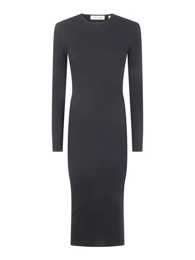 Fear Of God Womens Rib Long Sleeve Dress In Multi