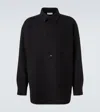Fear Of God Virgin Wool-cashmere Overshirt In Black