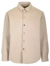 Fear Of God Beige Wool Cashmere Overshirt