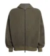 Fear Of God Wool-blend Hoodie In Black