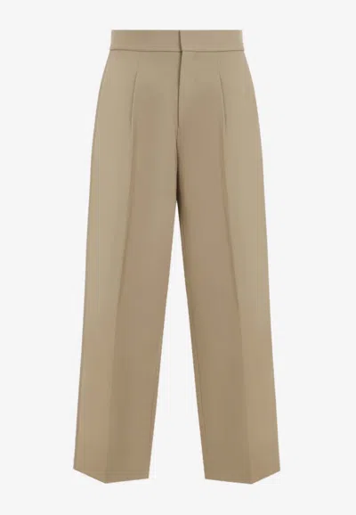 FEAR OF GOD WOOL-BLEND STRAIGHT-LEG PANTS