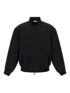 Fear Of God Wool Bomber Jacket In Black