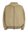 FEAR OF GOD WOOL-CASHMERE HOODED BOMBER JACKET