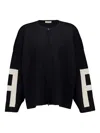 Fear Of God Merino Wool Full Zip Sweater In Black