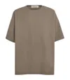 Fear Of God Wool Oversized T-shirt In Green