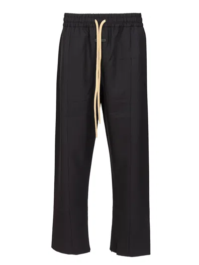 FEAR OF GOD WOOL SPORTS TROUSERS BLUE