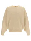 Fear Of God Wool Sweater Sweaters And Cardigans Beige In Neutral