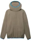 Fear Of God X Adidas Fleece Hoodie In Neutrals