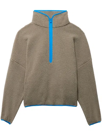 Fear Of God X Adidas Fleece Sweatshirt In Neutrals
