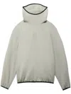 Fear Of God X Adidas Logo-print Hoodie In Neutrals