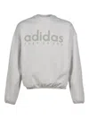 Fear Of God X  Logo Sweatshirt In Gray