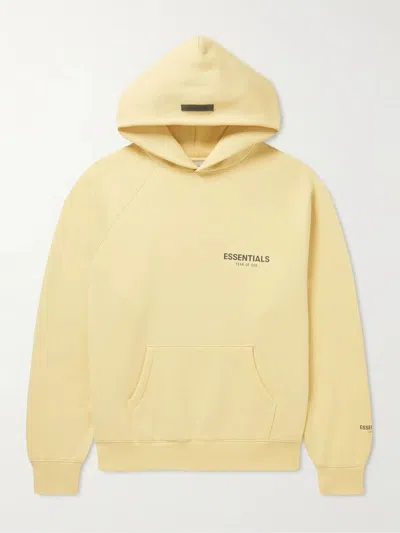 Pre-owned Mr Porter Fear Of God Exclusive Essentials Hoodie In Brown from Grailed