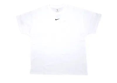 Pre-owned Fear Of God X Nike Air  T-shirt In White