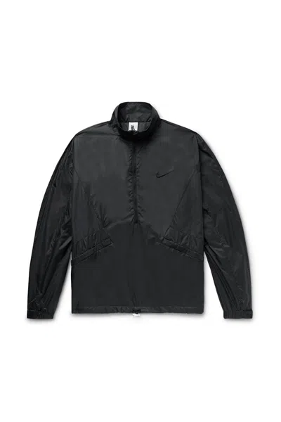 Pre-owned Fear Of God X Nike Long Sleeve Half Zip Jacket In Black