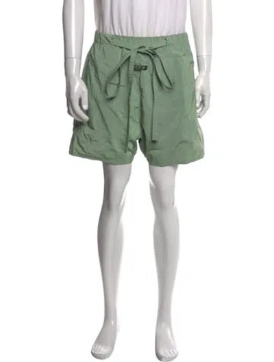 Pre-owned Fear Of God X Sixth Collection Jogger Shorts In Green