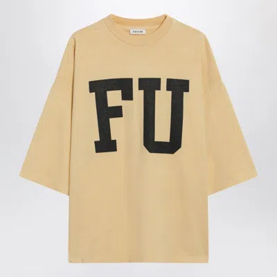 FEAR OF GOD FEAR OF GOD YELLOW OVERSIZED FU T-SHIRT