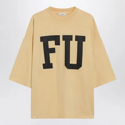 FEAR OF GOD FEAR OF GOD YELLOW OVERSIZED FU T-SHIRT
