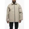 Fear Of God Zip-up Monochrome Nylon Windbreaker