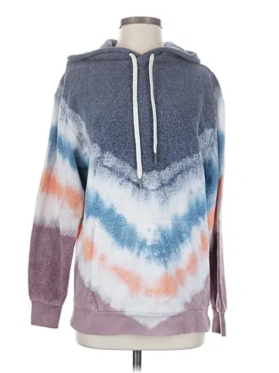 Pre-owned Feat Pullover Hoodie In Blue