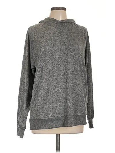 Pre-owned Feat Pullover Hoodie In Gray