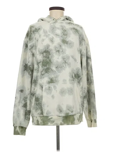 Pre-owned Feat Pullover Hoodie In Green