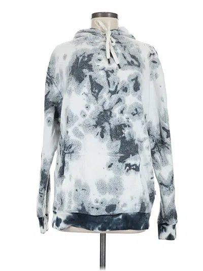 Pre-owned Feat Pullover Hoodie In Silver