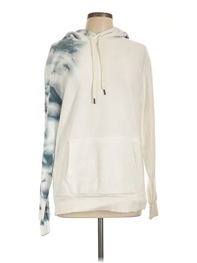 Pre-owned Feat Pullover Hoodie In White