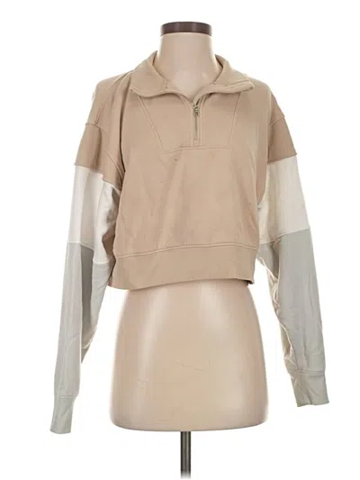 Pre-owned Feat Pullover Sweater In Tan