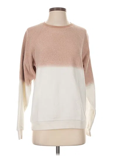 Pre-owned Feat Pullover Sweater In Tan