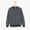 Feat Unisex Blanketblend Crewneck In Hazyblack