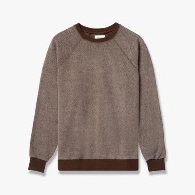 Feat Unisex Blanketblend Crewneck In Pinecone