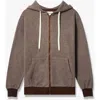 Feat Unisex Blanketblend Zip Up Hoodie In Pinecone