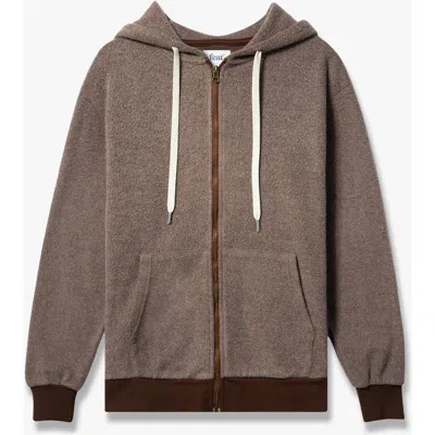 Feat Unisex Blanketblend Zip Up Hoodie In Pinecone