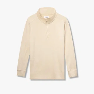 Feat Unisex Roam Quarter Zip In Oatmilk