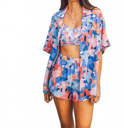 FEATHER 4 ARROW ARROW SUNGLOW BUTTON SHIRT IN MULTI