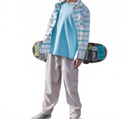 Feather 4 Arrow Kids' Camden Corduroy Pant In Birch In Purple