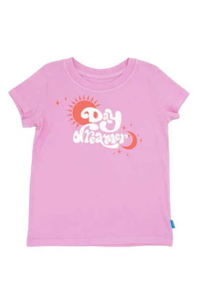 Feather 4 Arrow Babies' Day Dreamer Cotton Graphic T-shirt In Prism Pink